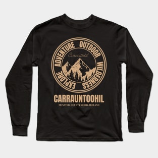 Carrauntoohil Hike, Ireland Mountain Long Sleeve T-Shirt